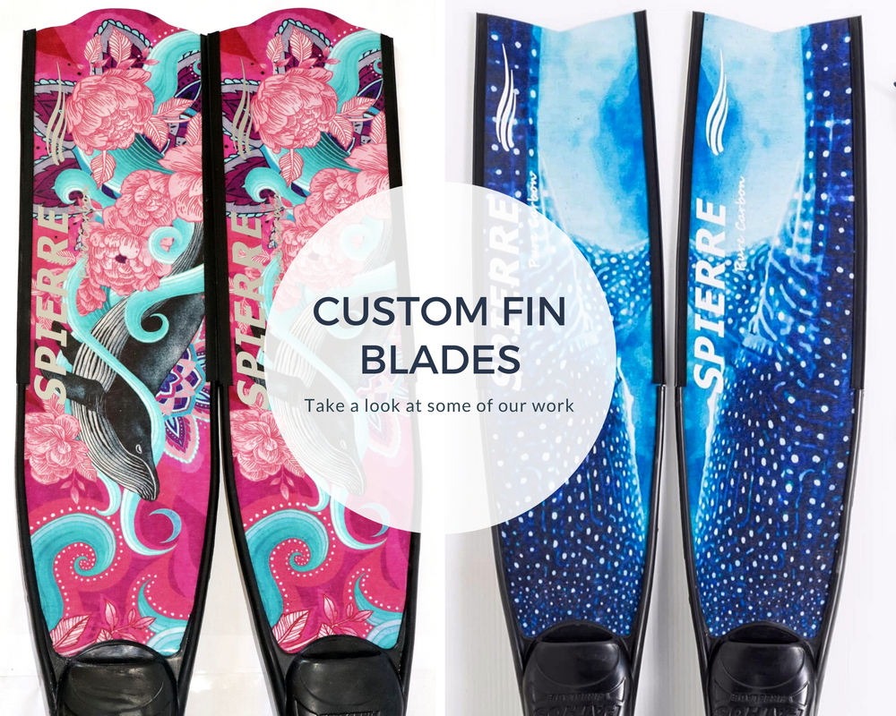 Freediving Fins: Spierre Custom Fin Blades