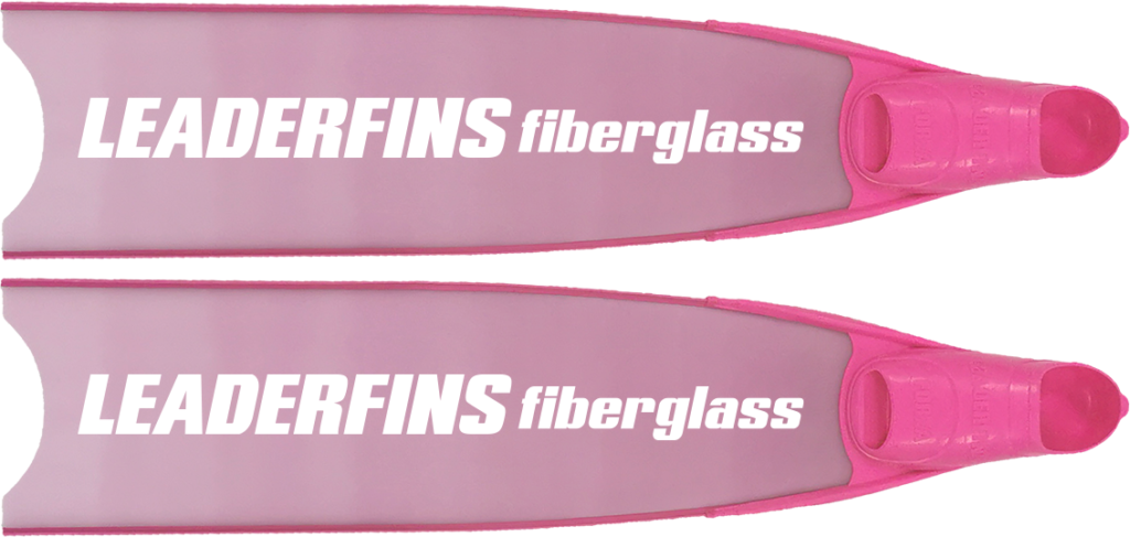 Leaderfins Pink Ice fins