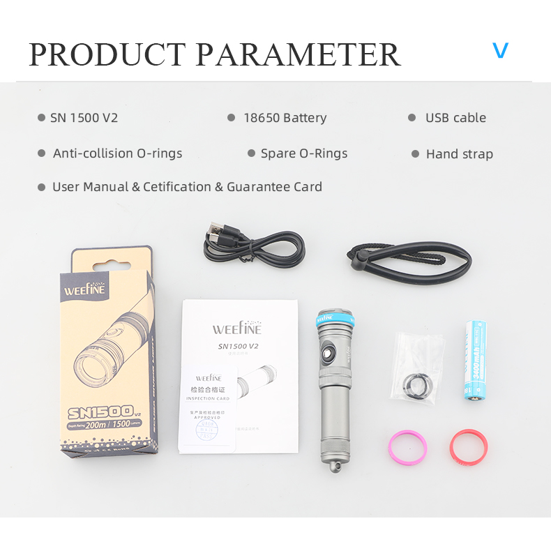 Light - Weefine - SN1500 - V2 - 1500lumens - All - 002