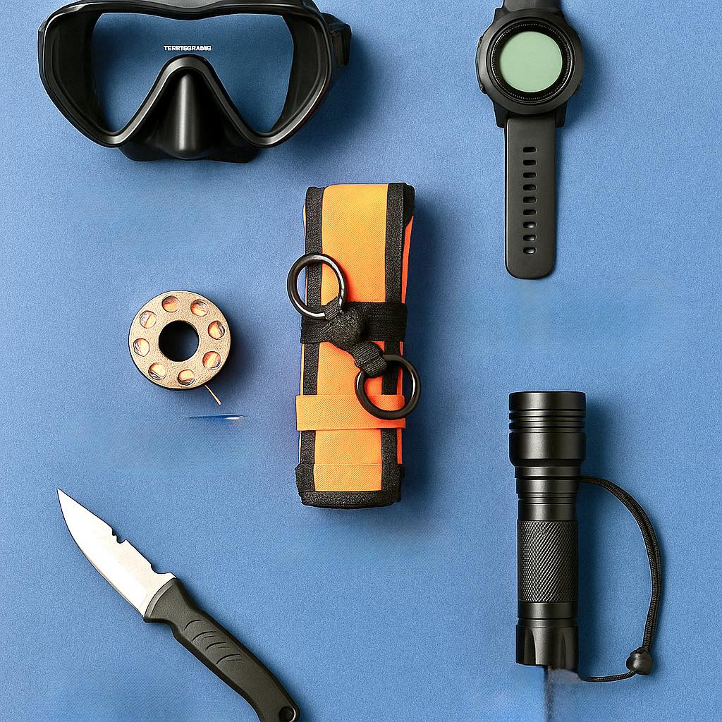 5 diver items - The Shark Diving - 680804