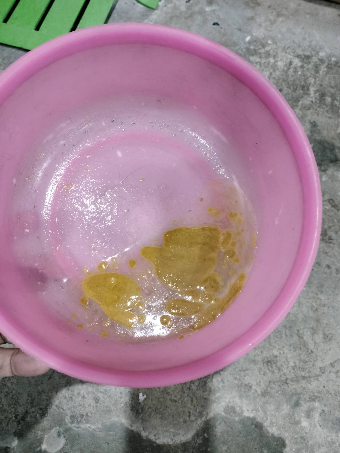 Contaminated air tank - water and oil - 250725