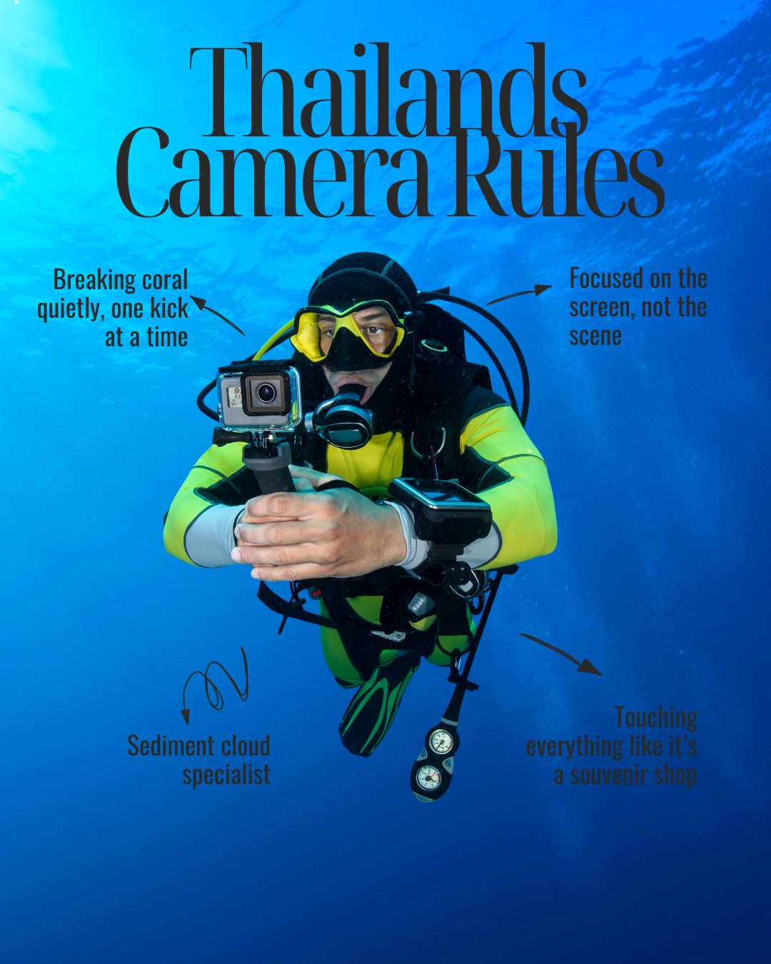 Thailand camera rules - The Shark Diving - 680812